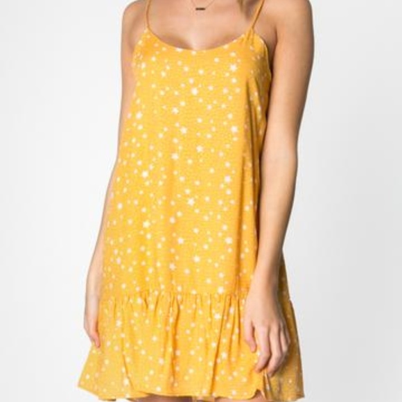 Sunshine Yellow Star Dress - Picture 2 of 8